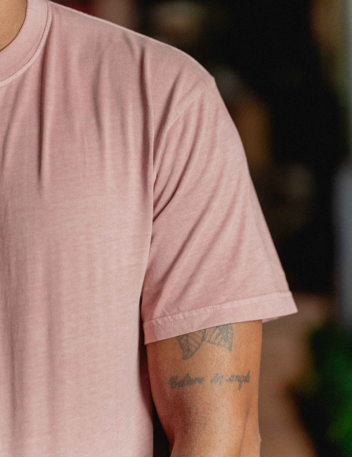 Fresh Vintage Heavyweight Washed Tee - Red
