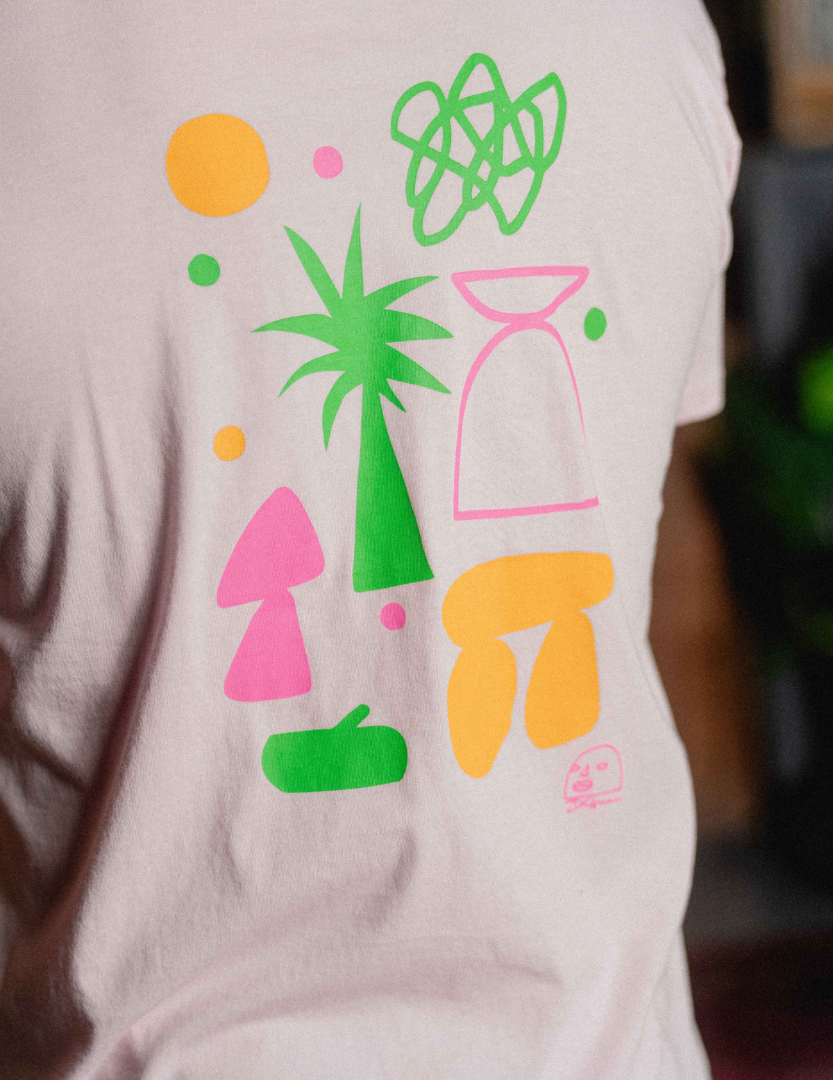 Fresh Staple Tee - James Kirwan Pastel Pink