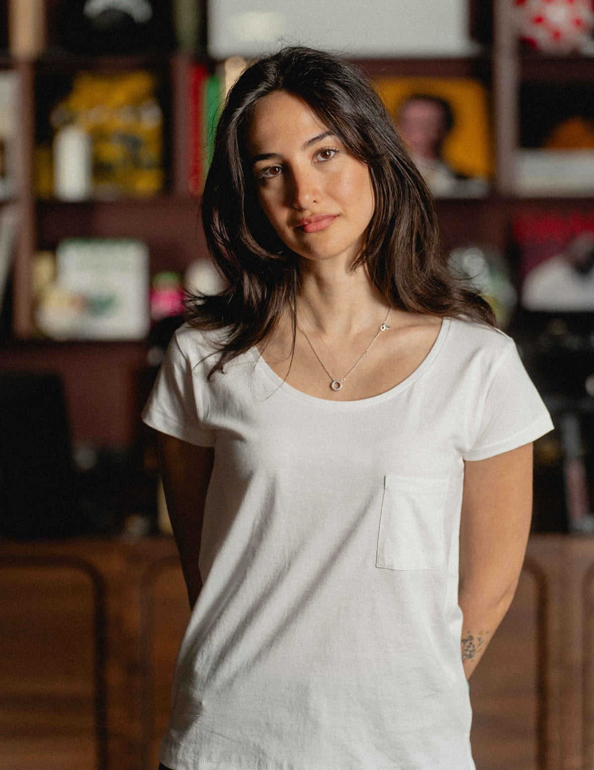 Pocket Tee - White