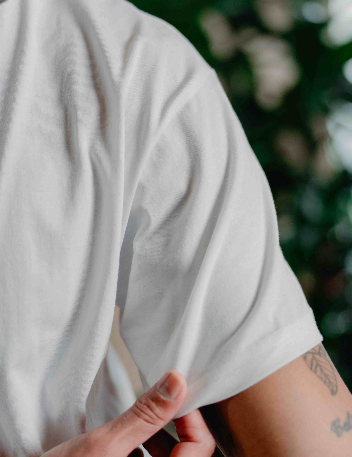 Fresh Vintage Heavyweight Washed Tee - White