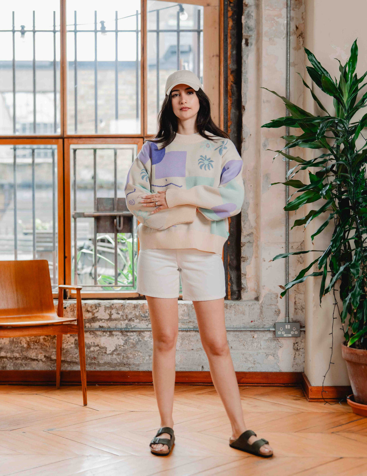 Fresh Summer Knit - Multi Print