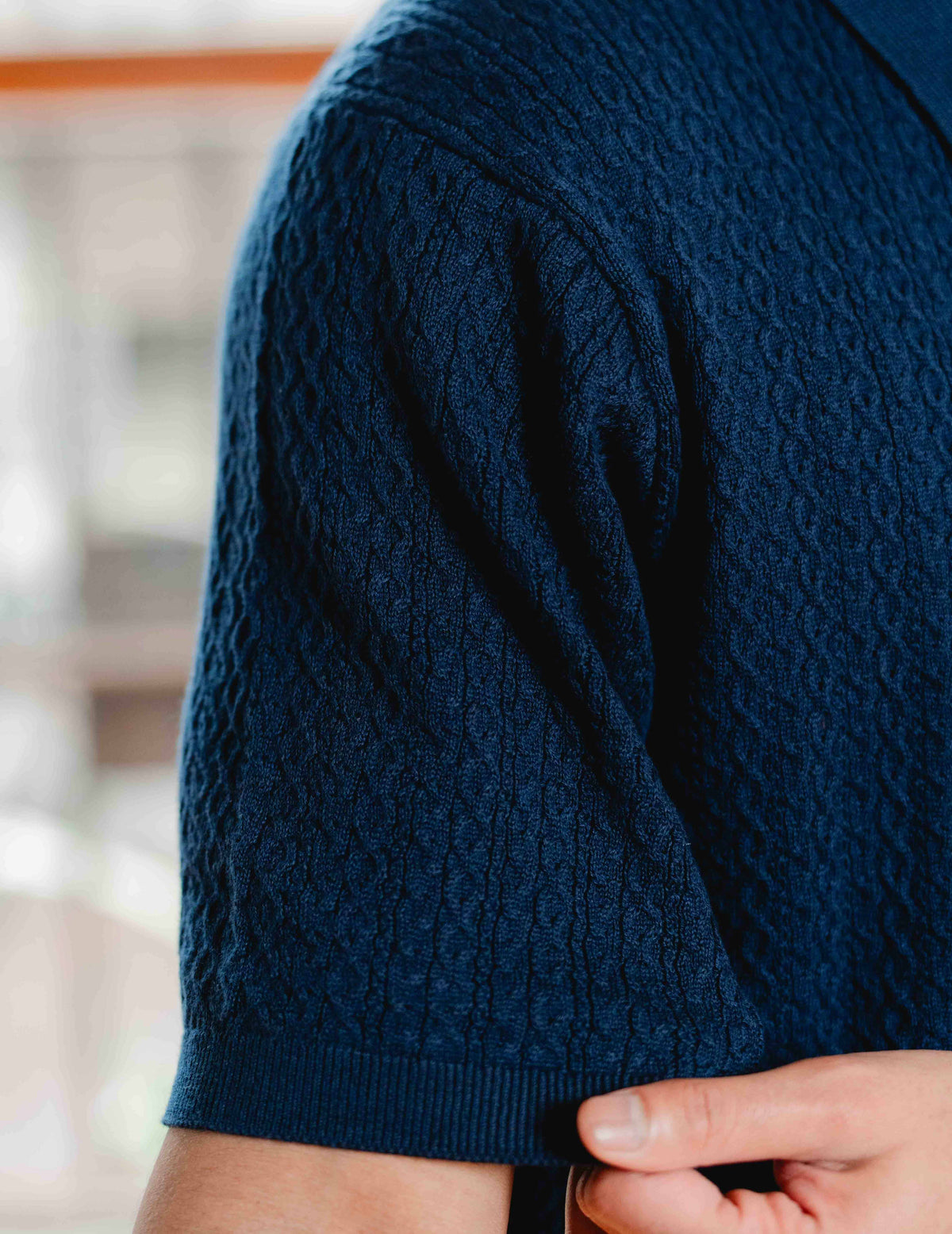 Fresh Knit Shirt - Navy
